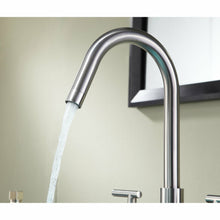 Load image into Gallery viewer, Spartan 8 in. Widespread 2-Handle Bathroom Faucet in Brushed Nickel- Anzzi