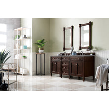 Load image into Gallery viewer, James Martin Brittany 72&quot;  Burnished Mahogany Double Vanity