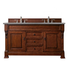 Load image into Gallery viewer, James Martin Brookfield 60&quot; Warm Cherry Double Vanity
