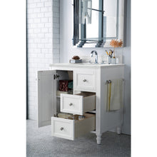 Load image into Gallery viewer, James Martin Copper Cove Encore 30&quot; Bright White Single Vanity