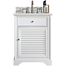 Load image into Gallery viewer, James Martin Savannah 26&quot; Bright White Single Vanity- James Martin