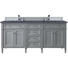 Load image into Gallery viewer, James Martin Brittany 72&quot;  Urban Gray Double Vanity- James Martin