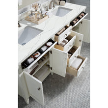 Load image into Gallery viewer, James Martin Brittany 72&quot; Bright White Double Vanity