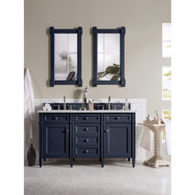 Load image into Gallery viewer, James Martin Brittany 60&quot;  Victory Blue Double Vanity