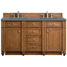 Load image into Gallery viewer, James Martin Bristol 60&quot; Saddle Brown Double Vanity- James Martin