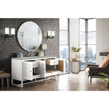 Load image into Gallery viewer, James Martin Athens 60&quot; Glossy White Single Vanity