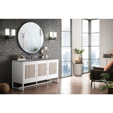 Load image into Gallery viewer, James Martin Athens 60&quot; Glossy White Single Vanity