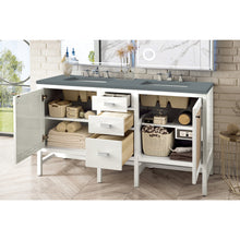 Load image into Gallery viewer, James Martin Addison 60&quot; Glossy White Double Vanity