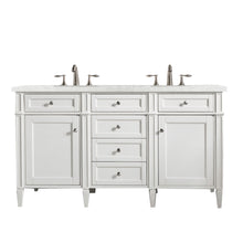 Load image into Gallery viewer, James Martin Brittany 60&quot;  Bright White Double Vanity- James Martin