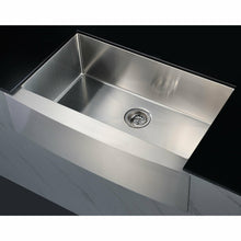 Load image into Gallery viewer, Elysian Farmhouse 36 in. Single Bowl Kitchen Sink with Faucet in Polished Chrome- Anzzi
