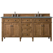 Load image into Gallery viewer, James Martin Brittany 72&quot;  Saddle Brown Double Vanity- James Martin