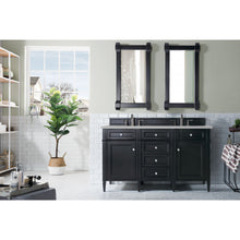 Load image into Gallery viewer, James Martin Brittany 60&quot;  Black Onyx Double Vanity
