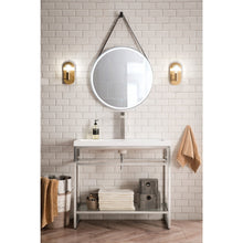 Load image into Gallery viewer, James Martin Boston 39.5&quot; Stainless Steel Sink Console- James Martin