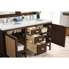 Load image into Gallery viewer, James Martin Addison 60&quot; Mid Century Acacia Double Vanity