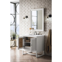 Load image into Gallery viewer, James Martin Athens 30&quot; Glossy White Single Vanity