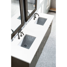 Load image into Gallery viewer, James Martin Metropolitan 72&quot; Silver Oak Double Vanity