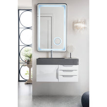 Load image into Gallery viewer, James Martin Mercer Island 36&quot; Glossy White Single Vanity