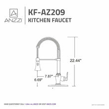 Load image into Gallery viewer, Bastion Single-Handle Standard Kitchen Faucet in Oil Rubbed Bronze- Anzzi