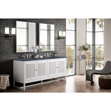 Load image into Gallery viewer, James Martin Athens 72&quot; Glossy White Double Vanity
