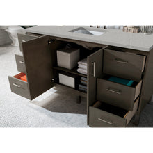 Load image into Gallery viewer, James Martin Metropolitan 60&quot; Silver Oak Single Vanity