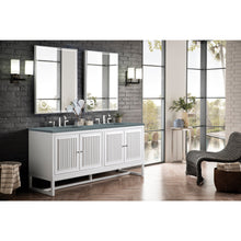 Load image into Gallery viewer, James Martin Athens 72&quot; Glossy White Double Vanity