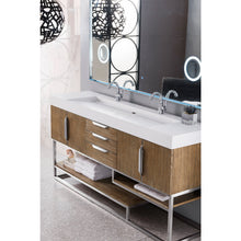 Load image into Gallery viewer, James Martin Columbia 72&quot; Latte Oak Double Vanity