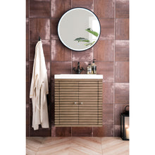 Load image into Gallery viewer, James Martin Linden 24&quot; Whitewashed Walnut Single Vanity Cabinet