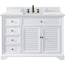 Load image into Gallery viewer, James Martin Savannah 48&quot; Bright White Single Vanity- James Martin