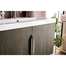 Load image into Gallery viewer, James Martin Columbia 31.5&quot; Ash Gray - Brushed Nickel Single Vanity