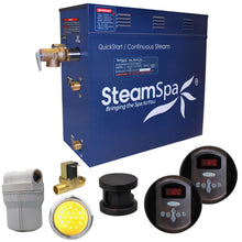 Load image into Gallery viewer, SteamSpa Royal 6 KW QuickStart Acu-Steam Bath Generator Package with Built-in Auto Drain in Oil Rubbed Bronze- SteamSpa