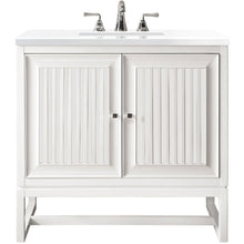 Load image into Gallery viewer, James Martin Athens 30&quot; Glossy White Single Vanity- James Martin