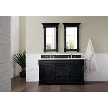 Load image into Gallery viewer, James Martin Brookfield 60&quot; Antique Black Double Vanity