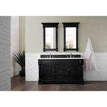 Load image into Gallery viewer, James Martin Brookfield 60&quot; Antique Black Double Vanity