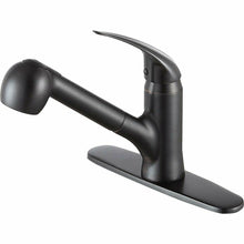 Load image into Gallery viewer, Del Acqua Single-Handle Pull-Out Sprayer Kitchen Faucet in Oil Rubbed Bronze- Anzzi