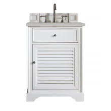 Load image into Gallery viewer, James Martin Savannah 26&quot; Bright White Single Vanity- James Martin