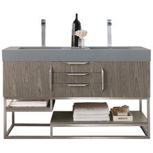 Load image into Gallery viewer, James Martin Columbia 59&quot; Ash Gray Double Vanity- James Martin