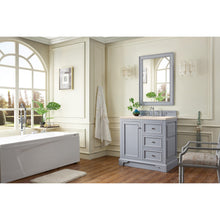 Load image into Gallery viewer, James Martin De Soto 36&quot; Silver Gray Single Vanity