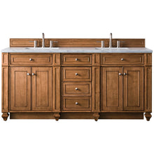 Load image into Gallery viewer, James Martin Bristol 72&quot; Saddle Brown Double Vanity- James Martin