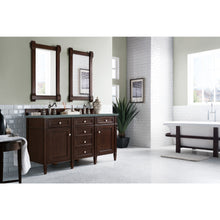 Load image into Gallery viewer, James Martin Brittany 60&quot;Burnished Mahogany Double Vanity