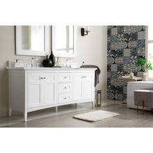 Load image into Gallery viewer, James Martin Palisades 72&quot; Bright White Double Vanity