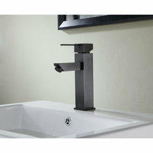 Load image into Gallery viewer, Pygmy Single Hole Single Handle Bathroom Faucet in Oil Rubbed Bronze- Anzzi