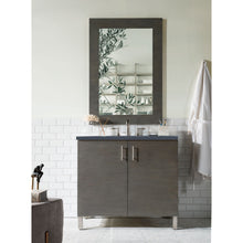 Load image into Gallery viewer, James Martin Metropolitan 36&quot; Silver Oak Single Vanity