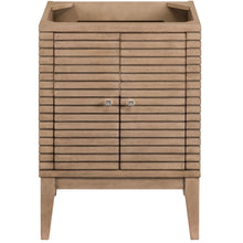 Load image into Gallery viewer, James Martin Linden 24&quot; Whitewashed Walnut Single Vanity Cabinet- James Martin