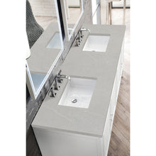 Load image into Gallery viewer, James Martin Athens 72&quot; Glossy White Double Vanity