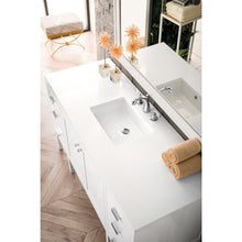 Load image into Gallery viewer, James Martin Addison 60&quot; Glossy White Single Vanity