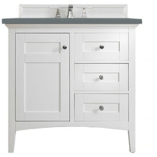 Load image into Gallery viewer, James Martin Palisades 36&quot; Bright White Single Vanity- James Martin