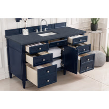 Load image into Gallery viewer, James Martin Brittany 60&quot; Victory Blue Single Vanity