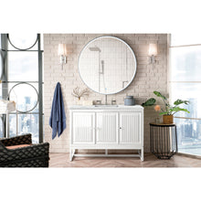 Load image into Gallery viewer, James Martin Athens 48&quot; Glossy White Single Vanity
