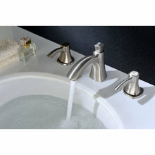 Load image into Gallery viewer, Sonata Series 8 in. Widespread 2-Handle Mid-Arc Bathroom Faucet in Brushed Nickel- Anzzi