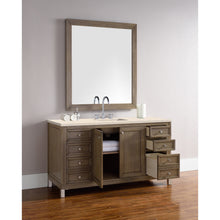 Load image into Gallery viewer, James Martin Chicago 60&quot; Whitewashed Walnut Single Vanity